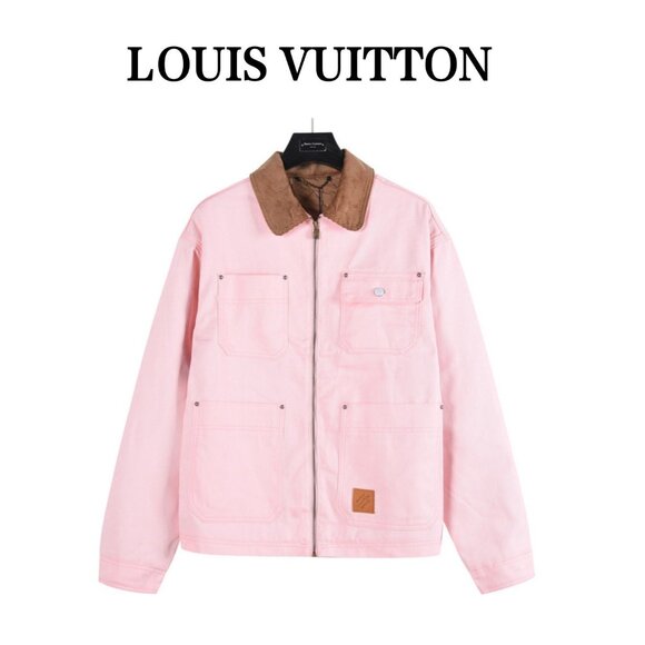 LouisVuitton x Nigo lapel zip-up work jacket 48/S - Picture 1 of 10